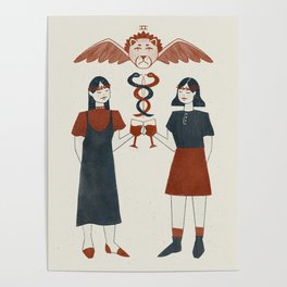 The Two of Cups Poster