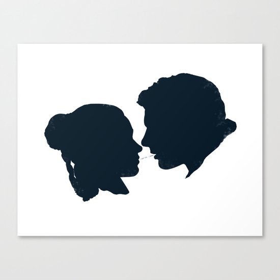 I Love You, I Know Canvas Print
