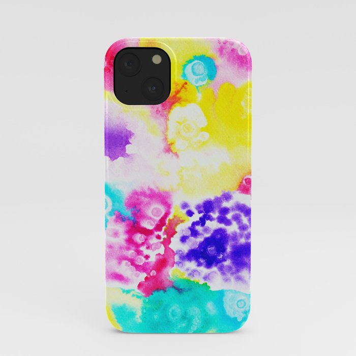 Abstract watercolor iPhone Case