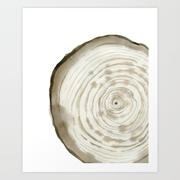 Discover the motif TREE CUT by Art by ASolo as a print at TOPPOSTER