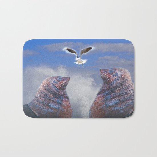 Smiling Bride2 Bath Mat