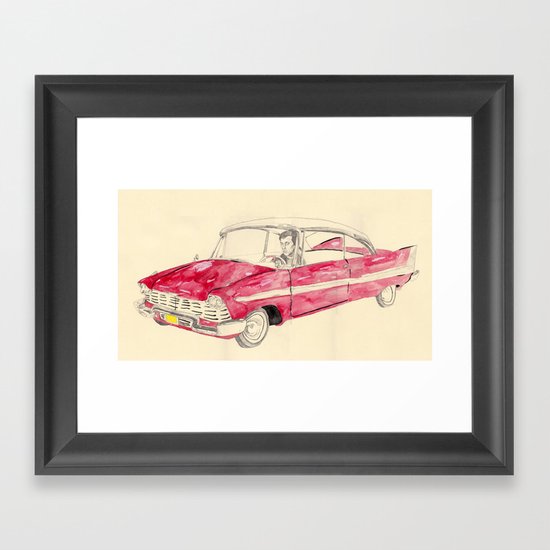 Christine Framed Art Print