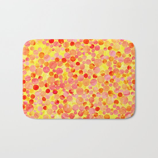 Confetti Pattern 03 Bath Mat