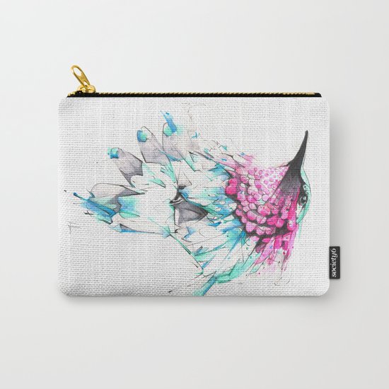 Hummingbird Carry-All Pouch
