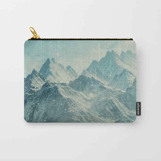 Snowy Mountains Carry-All Pouch