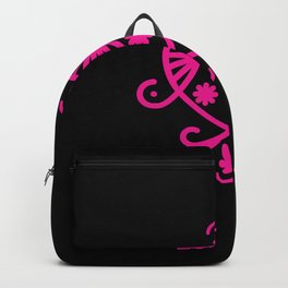 Pink Veve Backpack | Graphicdesign, Haiti, Goddessoflove, Erzulie, Voodoo, Haiticherie, Haitian 