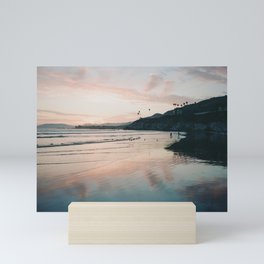 Sunset at Pismo Mini Art Print