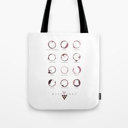 Red Wine Stains Tote Bag