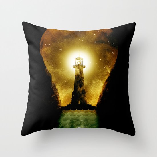 reach for the light Throw Pillow
