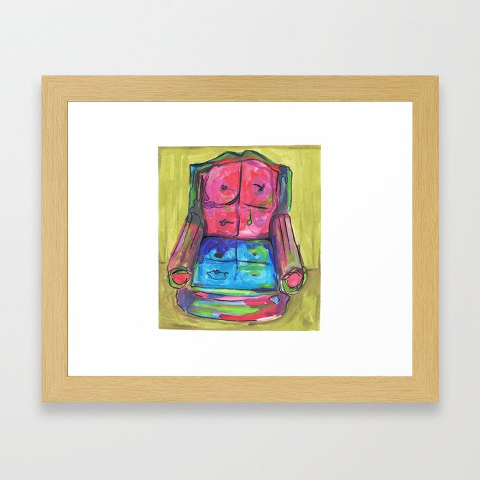 arm chair Framed Art Print