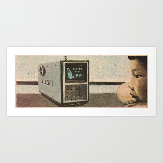 Broadcast Art Print