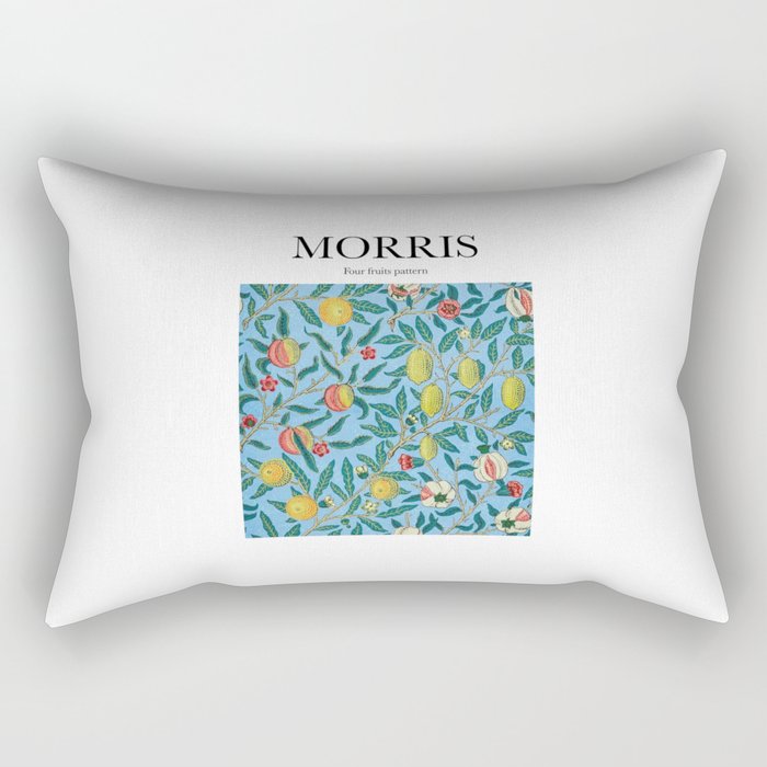 Morris - Four fruits pattern Rectangular Pillow