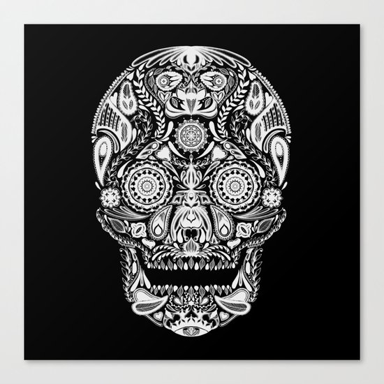 Mexican Halloween Canvas Print