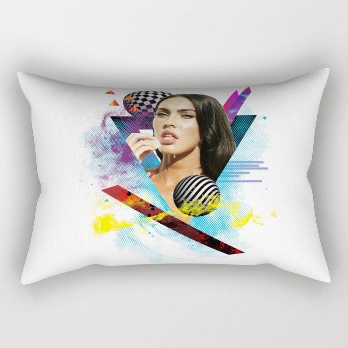 Megan Fox Rectangular Pillow