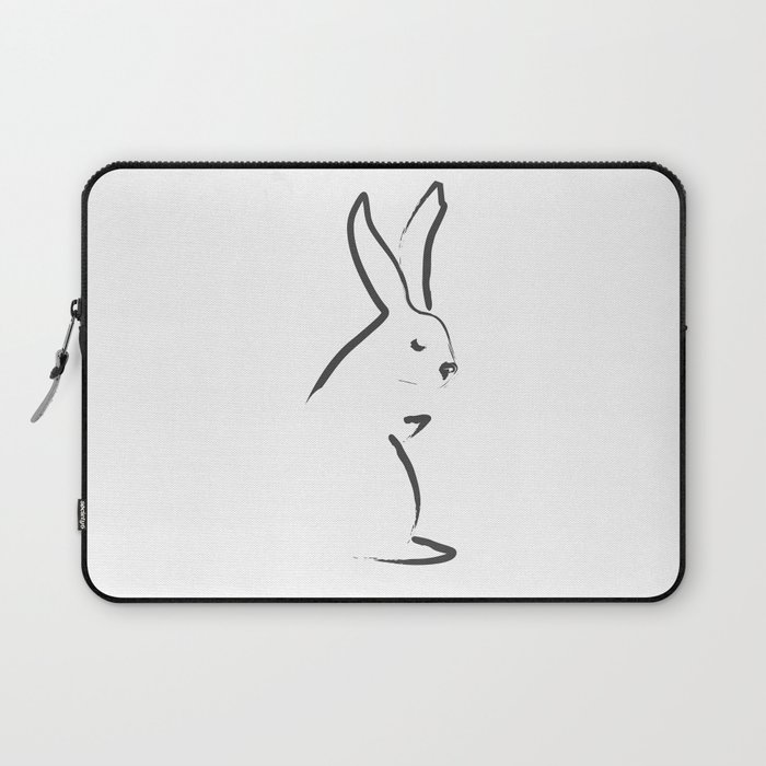 Zen Snow Bunny Laptop Sleeve