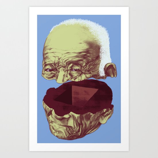 About Knowledge and Experience Art Print