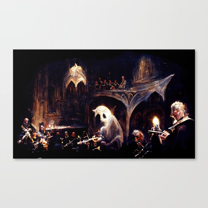 The Curse of the Phantom Orchestra Canvas Print