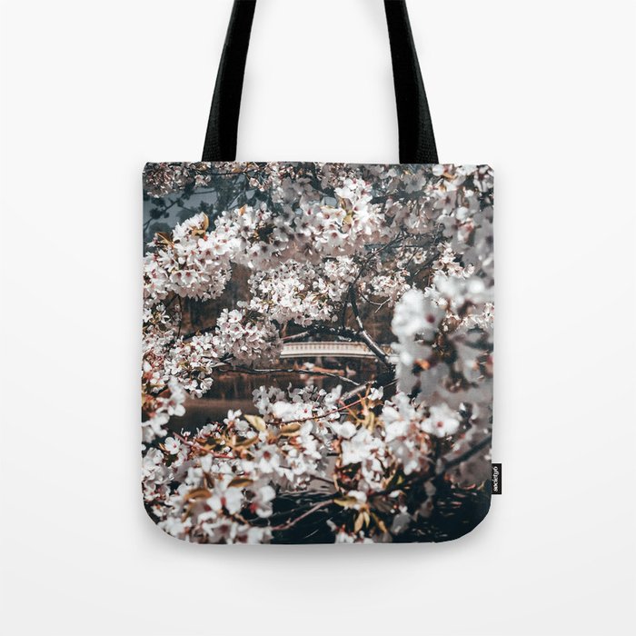 Cherry Blossom in Central Park New York Tote Bag