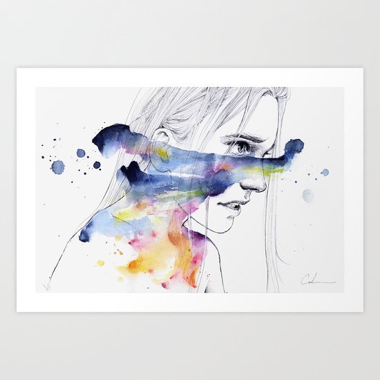 the water workshop IV Art Print