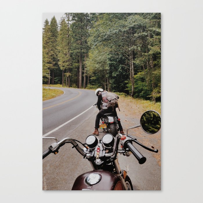 Travels with Chris Canvas Print