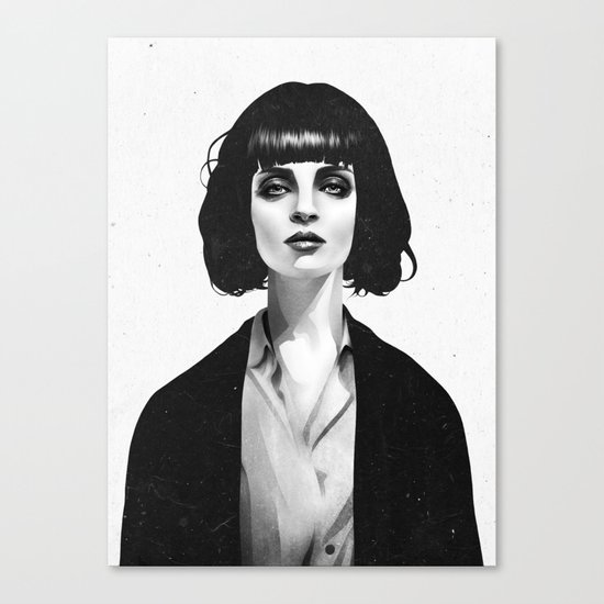 Mrs Mia Wallace Canvas Print