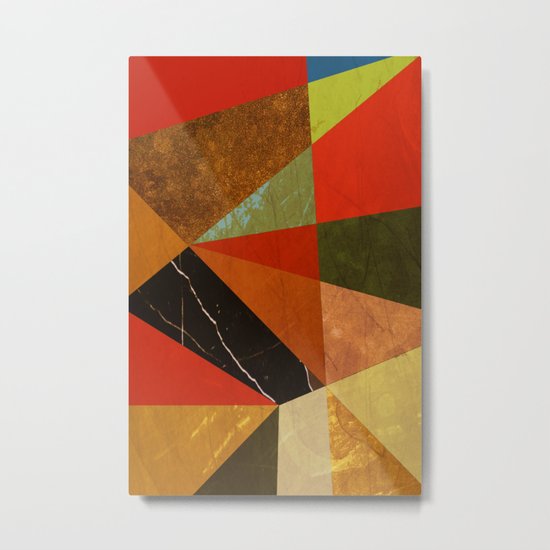 Abstract #257 Vincent's Bedroom Metal Print
