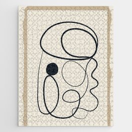 Abstract Line 34 Jigsaw Puzzle