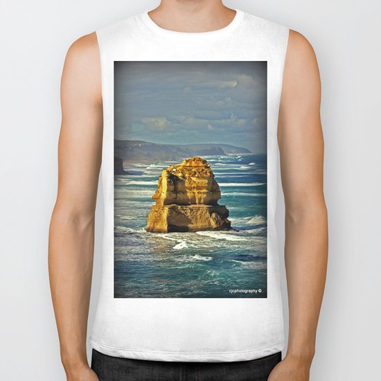 Lone limestone Rock Biker Tank