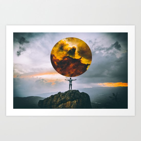 world of possibilities 0.1 Art Print