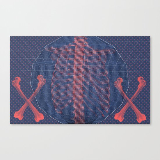 "The Bones of What You Believe" by Matthew Vidalis Canvas Print