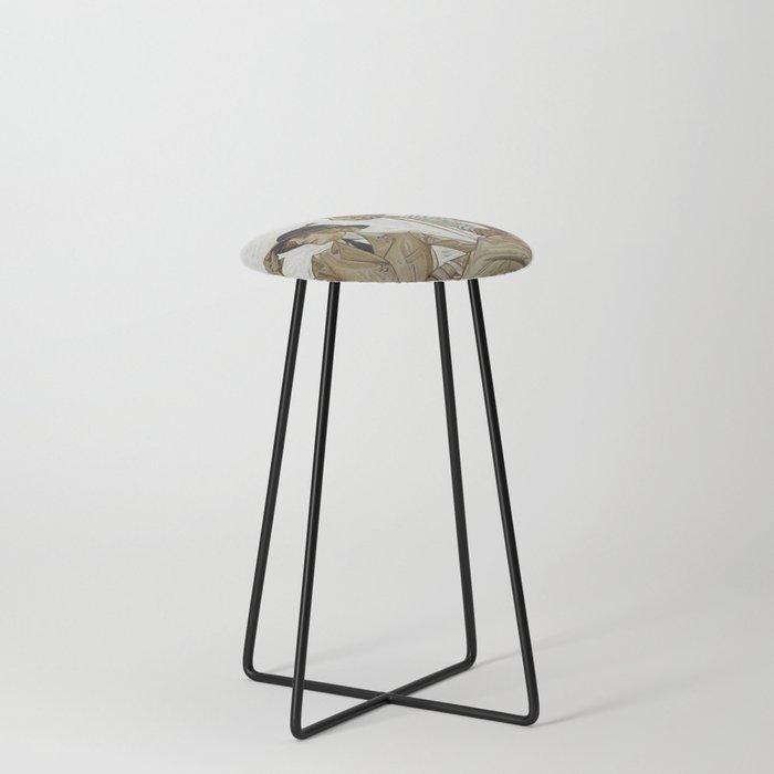 The Equestrian Life Counter Stool