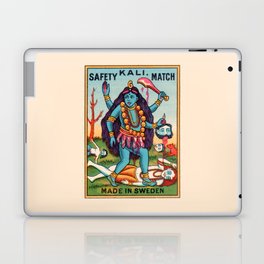 Kali Hindu Goddess Devi Shakti Matches Vintage Graphic Laptop Skin