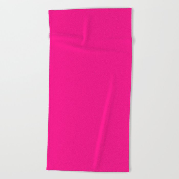 Simply pink color - Mix and Match with Simplicity of Life Beach Towel