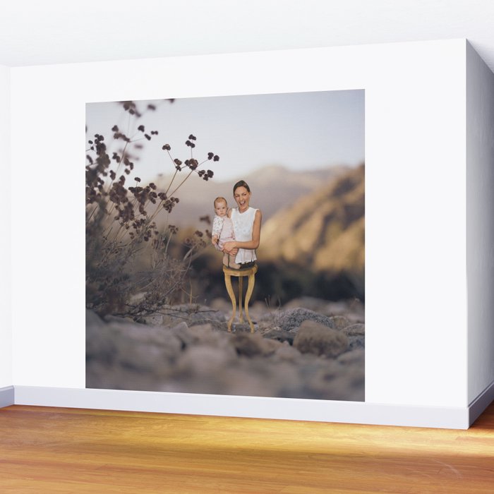 Madonna And Child Wall Mural By Catharinestebbins Society6 Madonna And Child Wall Mural