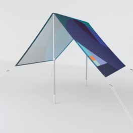 Coastal Nights - Blue Abstract byBrije Sun Shade