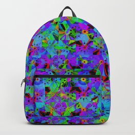 Purple Space Pines Backpack