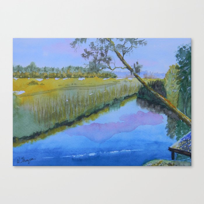 The Nassau River Canvas Print