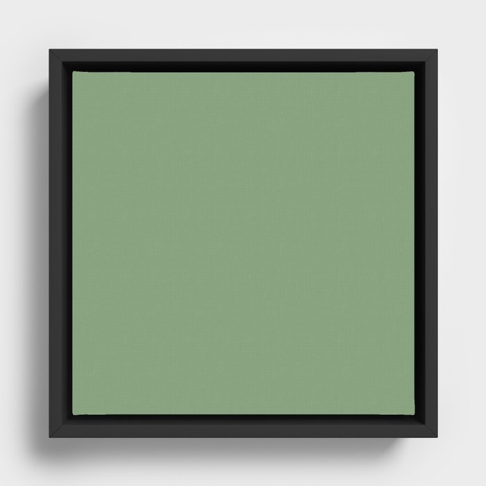 Sage Framed Canvas