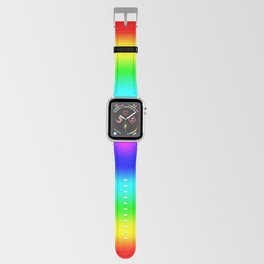 Red to Magenta Radial Rainbow Gradient Apple Watch Band