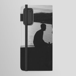 The Lovers in Nice Black and White Photography Android Wallet Case