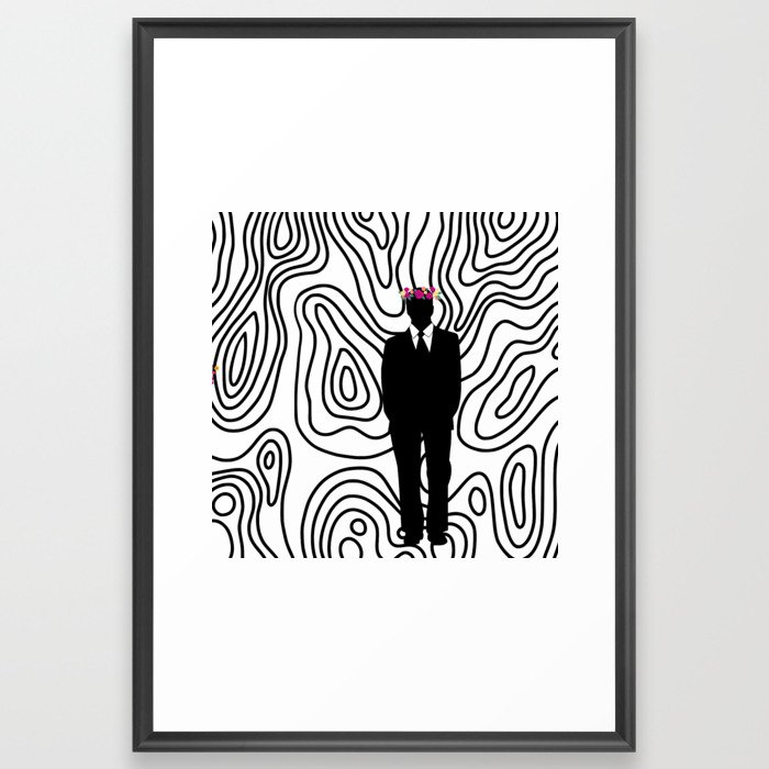 business casual Framed Art Print