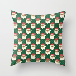 Santa Claus Pattern Throw Pillow