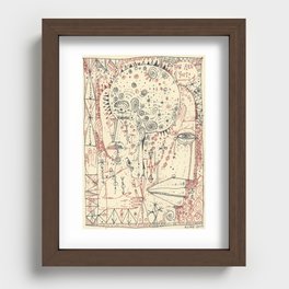 How are you? Print of an original Drawing Recessed Framed Print