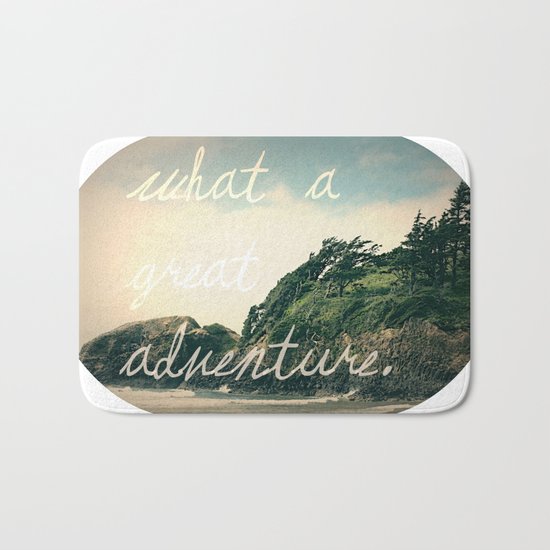 what a great adventure Bath Mat