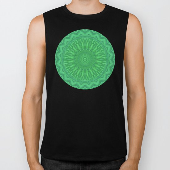 Greenery Biker Tank