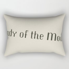 Lady Of The Moon Rectangular Pillow