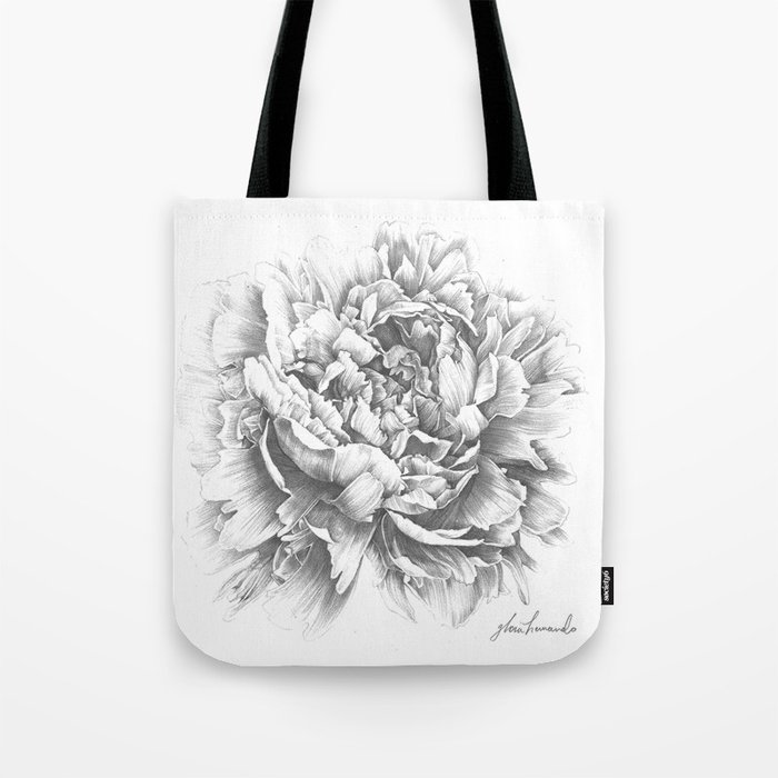 Peony In the Name of Love  Tote Bag