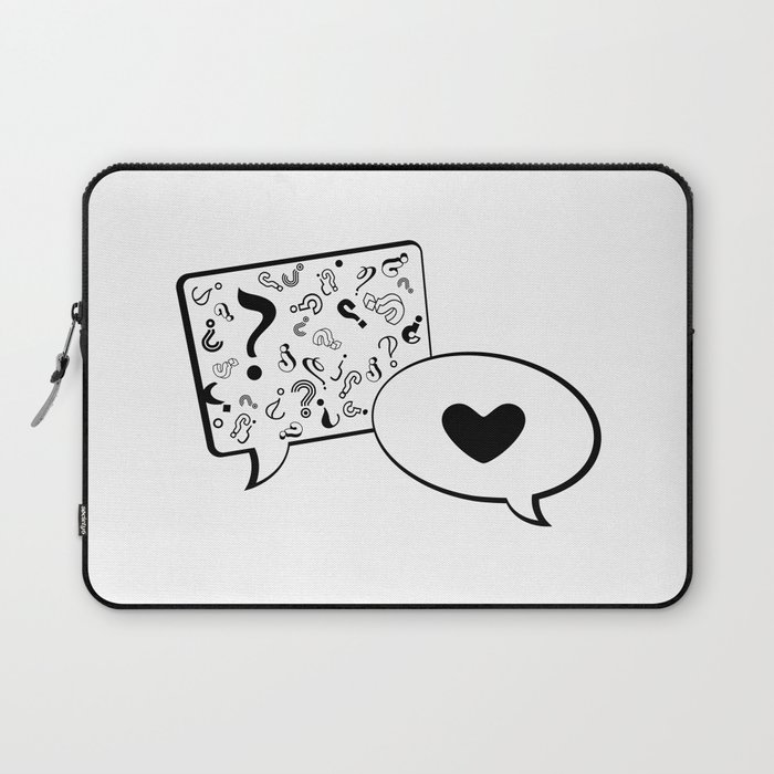 Love is the answer Laptop Sleeve