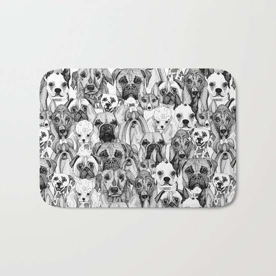 just dogs Bath Mat