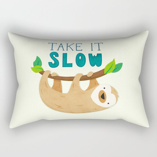 Sloth Rectangular Pillow
